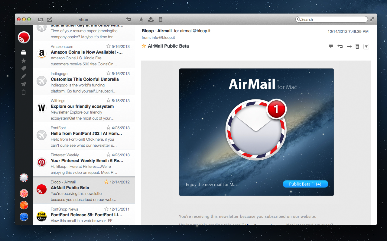 gmail.com app for mac